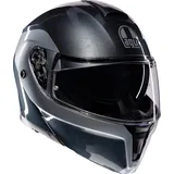 AGV Streetmodular Levico Klapphelm - Dunkelgrau/Silber / XS