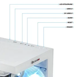 Kiebel kiebel.de Gaming PC Zindarella V AMD Ryzen 5 5500, 32GB DDR4, NVIDIA RTX 4060 8 GB, 1TB SSD, WLAN, Windows 11, Gaming PC
