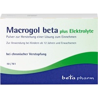 MACROGOL beta plus Elektrolyte Plv.z.H.e.L.z.Einn. 10 St
