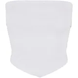 URBAN CLASSICS Knotted Bandeau Weiß XL