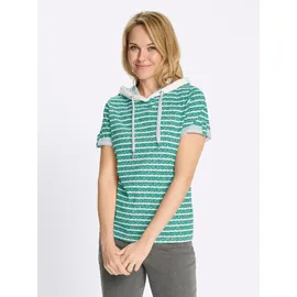 Classic Basics Kapuzen-Shirt Grün 42