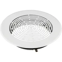 Vaillant Zu-/Abluftgitter rund 125 mm Langloch weiß
