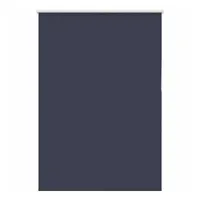 VidaXL Verdunkelungsrollo Marineblau 110x130 cm Stoffbreite 105,7 cm, vidaXL
