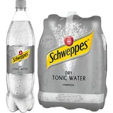 12 Flaschen Schweppes Dry Tonic Water inc. 3,00€ EINWEG a 1,25 L