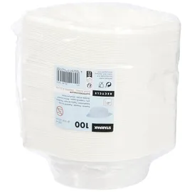 Papstar Suppenteller 0,5 l 100 St. Weiß
