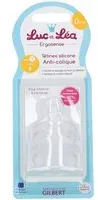 Luc et Léa Tétine ergosense débit lent Bouteilles 1 pc(s)