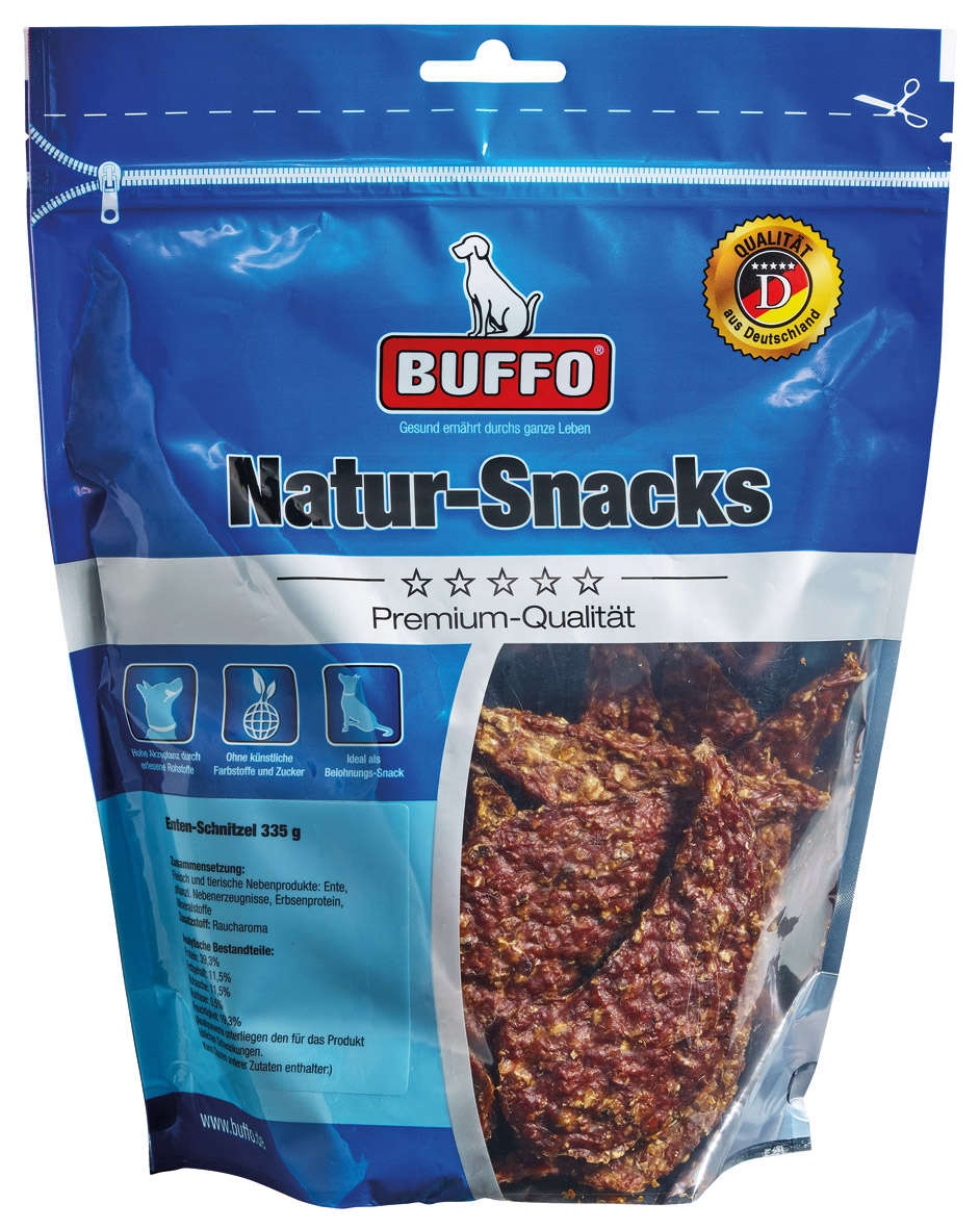 BUFFO Natur-Snacks Enten-Schnitzel