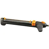 Fiskars Oszillierender Sprinkler Universalgröße 17 x 21 m schwarz/orange