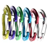 Austrialpin Micro Wire 6er Set Schnappkarabiner Mehrfarbig