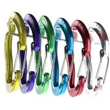 Austrialpin Micro Wire 6er Set Schnappkarabiner Mehrfarbig