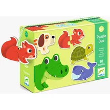 Djeco Duo Tiere Puzzle 20 Teile