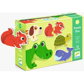 Djeco Duo Tiere Puzzle 20 Teile