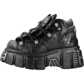 New Rock 106-s1, Damen Stiefeletten, schwarz, - 4 UK - 37 EU
