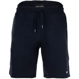 Emporio Armani Herren Sweatshorts - BASIC TERRY, Bermuda, Baumwoll-Mix Blau XL
