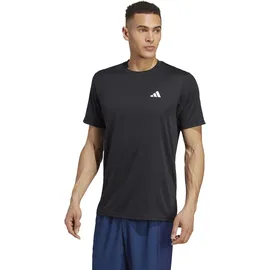adidas T-Shirt Herren Train Essentials Training Tee, Black/White, XXL