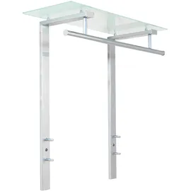 Spinder Garderobenleiste Dutch 80 x 90 x 33 cm Silber