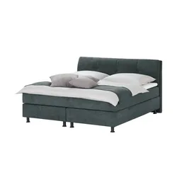 SKAGEN BEDS Boxspringbett  Vegg , grau , Maße (cm): B: 185 H: 112,5
