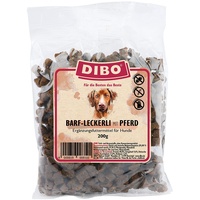 DIBO Barf-Leckerli mit Pferd Hundesnack, 85% Fleischanteil