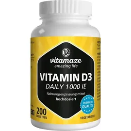 Vitamaze Vitamin D3 Daily 1.000 IE Tabletten 200 St.