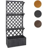 Mendler Hochbeet HWC-P69 177 x 77 x 33 cm Anthrazit-Grau
