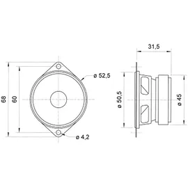 Visaton  FRS 5 - 8 Ohm