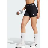 adidas TECHFIT Stay In Play Kurze Leggings Schwarz XXS