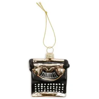 Glasanhänger „Schreibmaschine