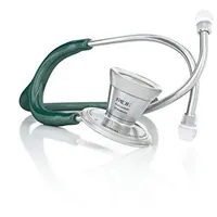 MDF ProCardial Coreô Leichte Titan Kardiologie Zweikopf-Stethoskop - mit Brustst ̧ck und Kopfteil aus Titan - Smaragdgr ̧n (MDF797T-21)