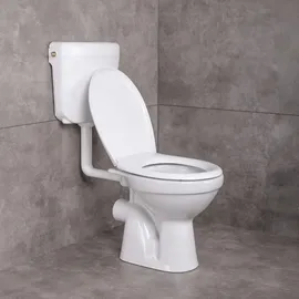 Belvit Dusch WC mit WC-Sitz Weiß
