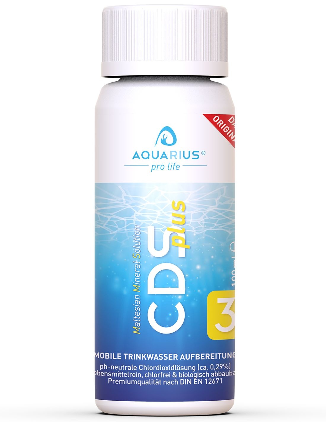 Aquarius pro life - CDSplus | Cds/Cdl Chlordioxid-Lösung Kombipackung 100 ml