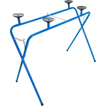 BGS Windschutzscheiben-Ständer Metall blau mit Saugplatten