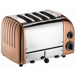 Dualit Toaster Dualit Classic 4er-Toaster Kupfer