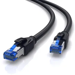 Primewire Outdoor Patchkabel - CAT 8 - mit IP66 - 40 Gbit/s Glasfaser - S/FTP PiMF Schirmung - Netzwerkkabel - 15m