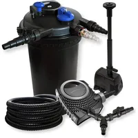 Wiltec SunSun, Druckteichfilter 30000l 18W UVC NEO10000 80W Pumpe