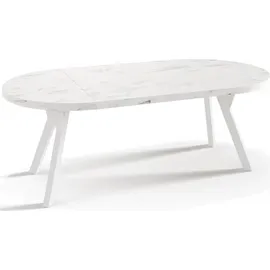 WFL GROUP Designer Ø 100 cm weiß