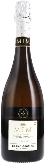 MIM Natura Blanc de Noirs Brut Nature Gran Reserva Vins El Cep 2016 BIO