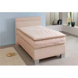 Westfalia Schlafkomfort Boxspringbett 100 x 200 cm Beige