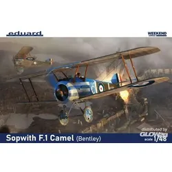 EDUARD PLASTIC KITS 8485 1:48 Sopwith F.1 Camel (Bentley)