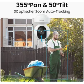Reolink E540 5MP Pan & Tilt WiFi Outdoor Weiß