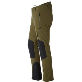PSS X-treme Stretch Outdoorhose Grün/Schwarz 62