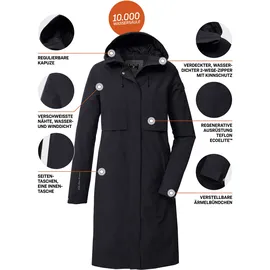 KILLTEC Damen Parka KOS 46 WMN PRK, Größe 36