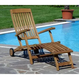 ASS Altenburger Luna Sonnenliege 200 x 70 x 90 cm Braun