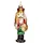 Brubaker Nussknacker Soldat Rot Grün Gold - Handbemalte Weihnachtskugel aus Glas - Mundgeblasener Christbaumschmuck Figuren Lustig Deko Anhänger Baumkugel - 13 cm