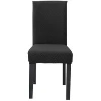 Intirilife Stuhlhusse, Schwarz, Kunststoff, 1x38 cm Wohntextilien, Bezüge, Stuhlhussen
