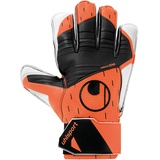 Uhlsport Starter Resist Torwarthandschuhe Gloves für Erwachsene und Kinder Fußball Soccer Football - geeignet jeden Untergrund, auch Kunstrasen - Fluo orange/weiß/schwarz