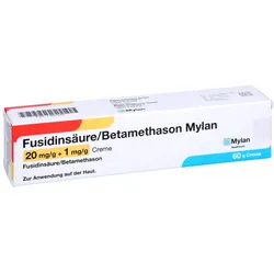 FUSIDINSÄURE/BETAMETHASON Mylan 20 mg/g+1 mg/g Cr. 60 g