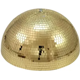 Eurolite Spiegel-Halbkugel 40cm gold motorisiert
