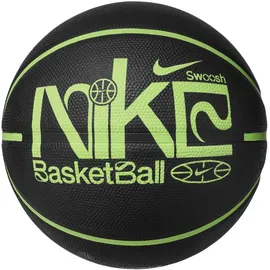 Nike Everyday Playground 8P Graphic Outdoor Basketball 060 - black/lime blast/lime blast/lime blast 5