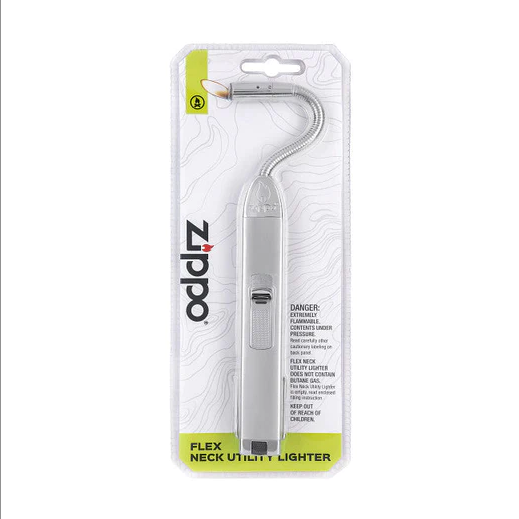 Zippo Flex Neck Utility Lighter - silber