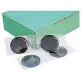 Jas Schweißerschutz- Brillenglas, farblos, splitterfrei D 50mm